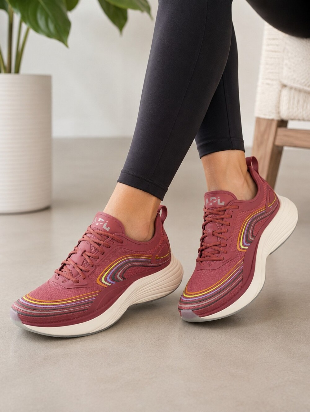 APL Streamline Running Shoes Women's 11 Cedar Clay Multi NIB Men's 9.5 Equivalen